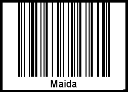 Barcode-Grafik von Maida