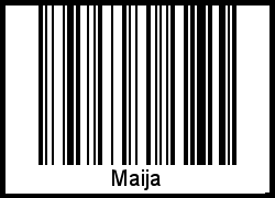 Barcode-Foto von Maija