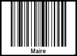 Barcode-Grafik von Maire