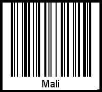 Barcode-Foto von Mali