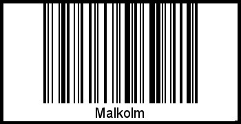 Barcode-Grafik von Malkolm