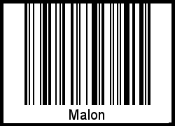 Interpretation von Malon als Barcode