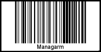 Barcode-Grafik von Managarm
