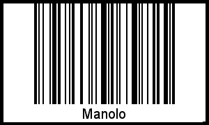 Barcode-Foto von Manolo