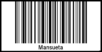 Barcode-Foto von Mansueta