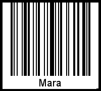 Barcode-Grafik von Mara