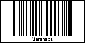 Interpretation von Marahaba als Barcode