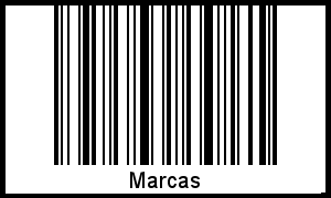 Marcas als Barcode und QR-Code