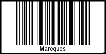 Barcode-Foto von Marcques