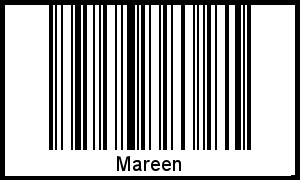 Barcode-Grafik von Mareen
