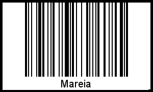 Mareia als Barcode und QR-Code
