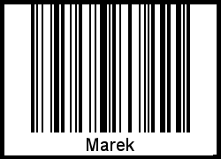 Barcode-Foto von Marek
