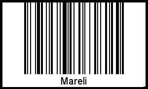 Mareli als Barcode und QR-Code