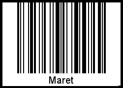 Interpretation von Maret als Barcode
