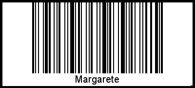 Barcode-Grafik von Margarete
