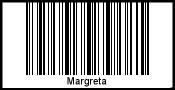 Barcode-Foto von Margreta