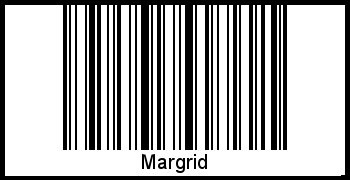 Margrid als Barcode und QR-Code