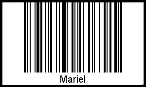 Barcode-Grafik von Mariel