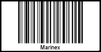 Interpretation von Marinex als Barcode
