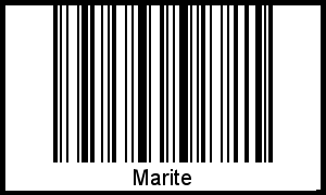 Barcode-Foto von Marite