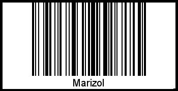 Marizol als Barcode und QR-Code