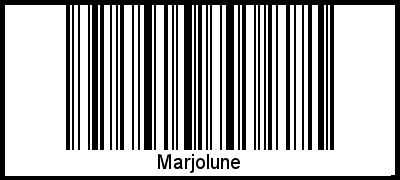 Barcode-Foto von Marjolune