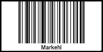 Markehl als Barcode und QR-Code