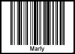 Barcode-Foto von Marly
