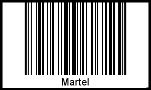 Barcode-Foto von Martel