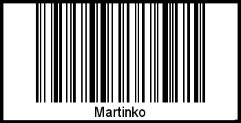 Barcode-Grafik von Martinko