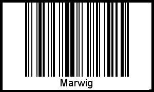 Barcode-Foto von Marwig
