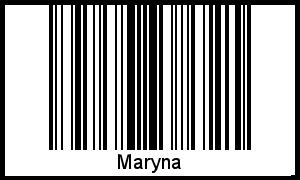 Barcode-Foto von Maryna