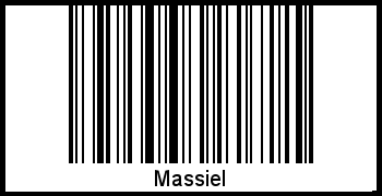 Massiel als Barcode und QR-Code