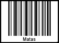 Barcode-Grafik von Matas