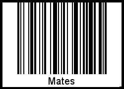 Barcode-Foto von Mates