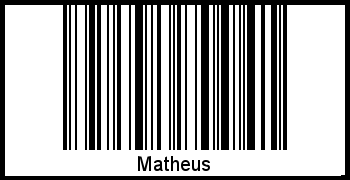 Barcode-Grafik von Matheus