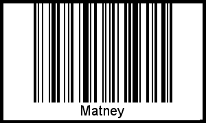 Barcode-Grafik von Matney