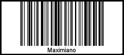 Barcode-Grafik von Maximiano