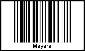 Barcode-Foto von Mayara