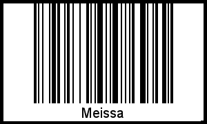 Interpretation von Meissa als Barcode