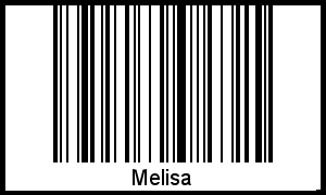 Barcode-Grafik von Melisa