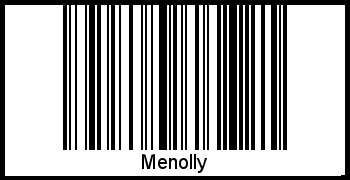 Barcode-Foto von Menolly