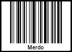 Barcode-Foto von Merdo