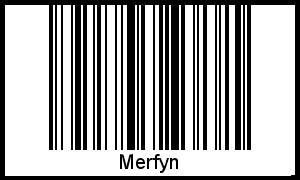 Interpretation von Merfyn als Barcode