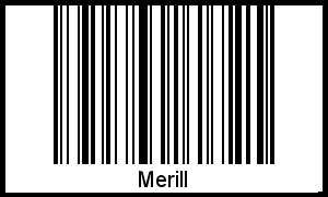 Barcode-Foto von Merill