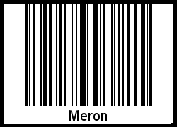 Barcode-Grafik von Meron