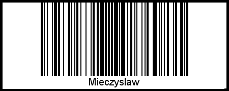 Barcode-Grafik von Mieczyslaw