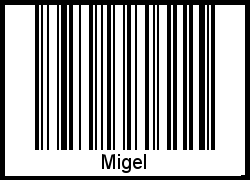 Interpretation von Migel als Barcode