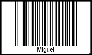 Barcode-Grafik von Miguel