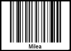 Interpretation von Milea als Barcode